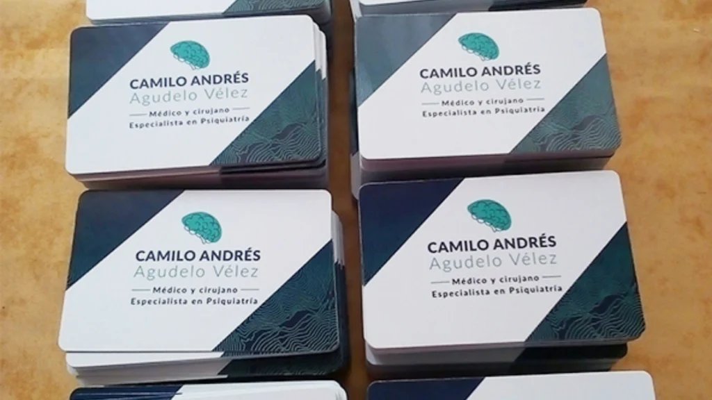 Tarjetas de presentación comerciales
